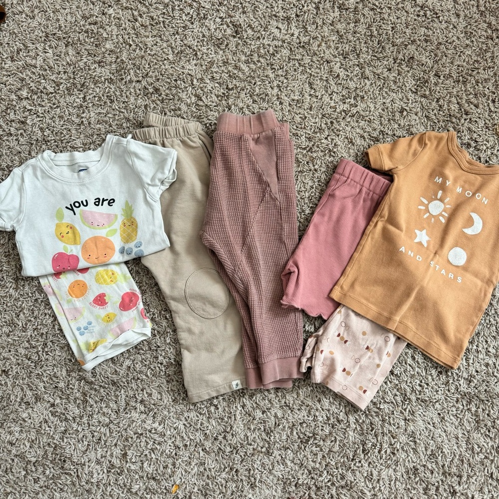 Toddler girl boho colors bundle